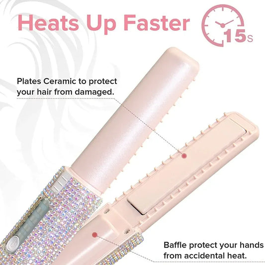 Rechargeable Portable USB Hair Straightener